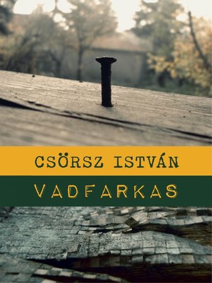 cover image of Vadfarkas